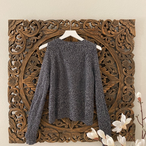 NY & COMPANY Knit Sweater w/ Slit Sleeves - Picture 5 of 7